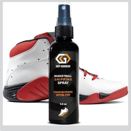 Basketball shoe grip - basketball, spray